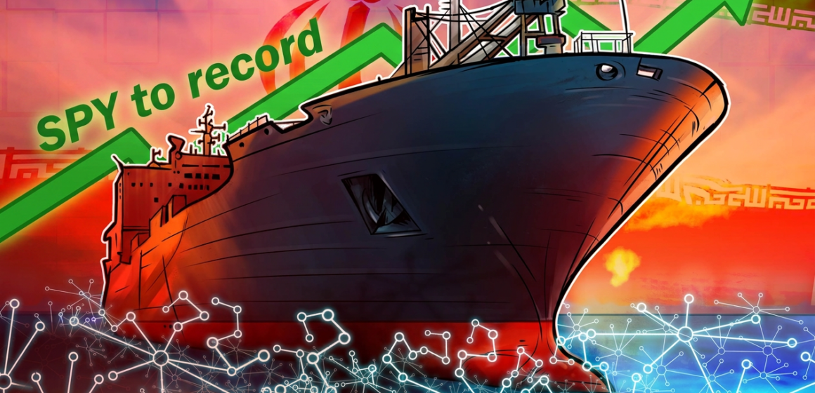 Bitcoin coils at $64K as Hormuz reopening timeline sends S&P 500 to $70T record