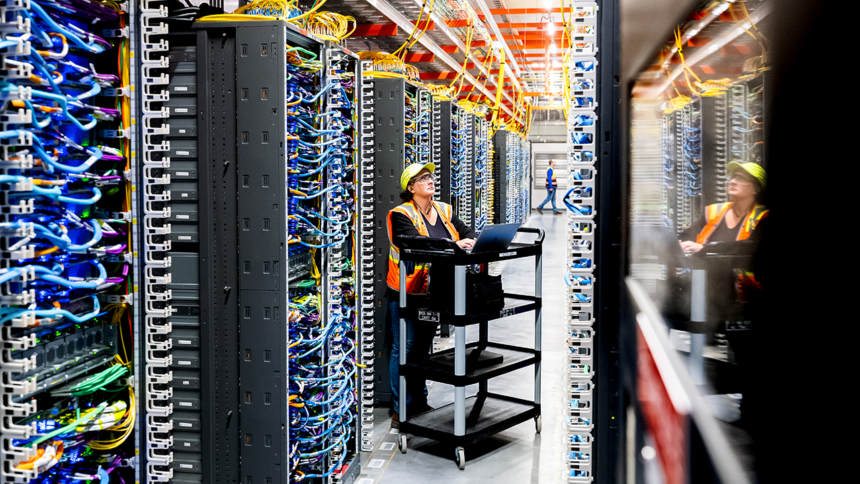 Data center workers