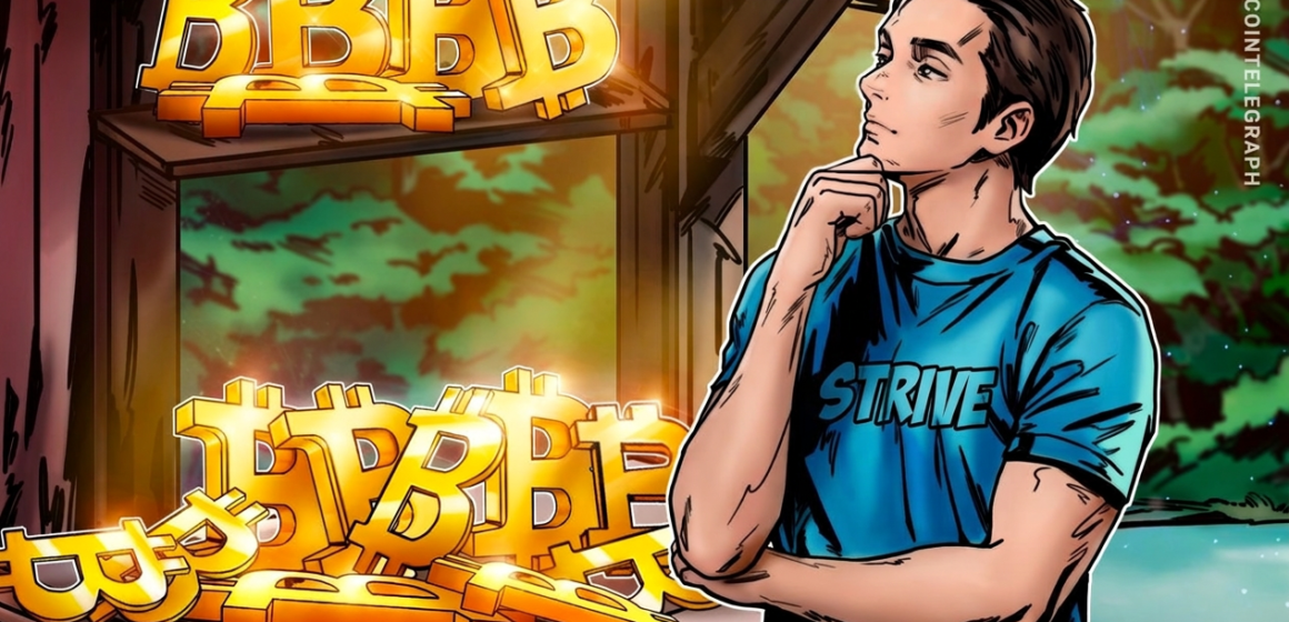 Strive adds 469 Bitcoin to reach 25,000 BTC treasury