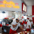 In n out servers restaurant reuters