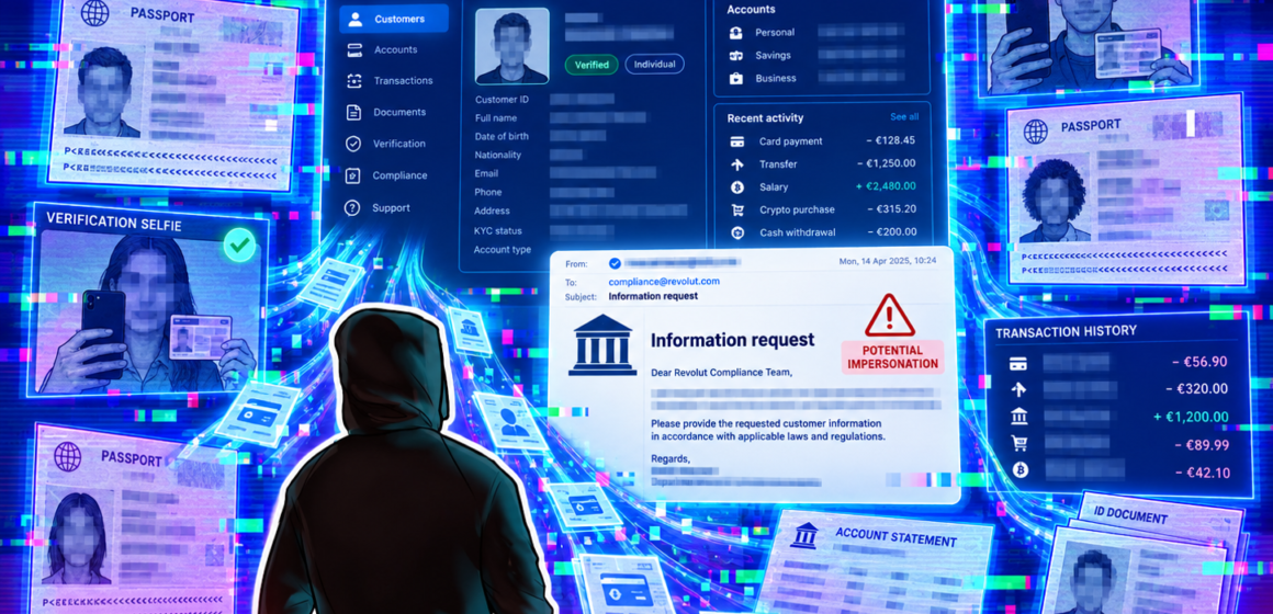 Revolut says customer data exposed through fake government email