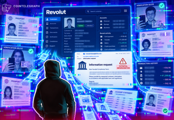 Revolut says customer data exposed through fake government email
