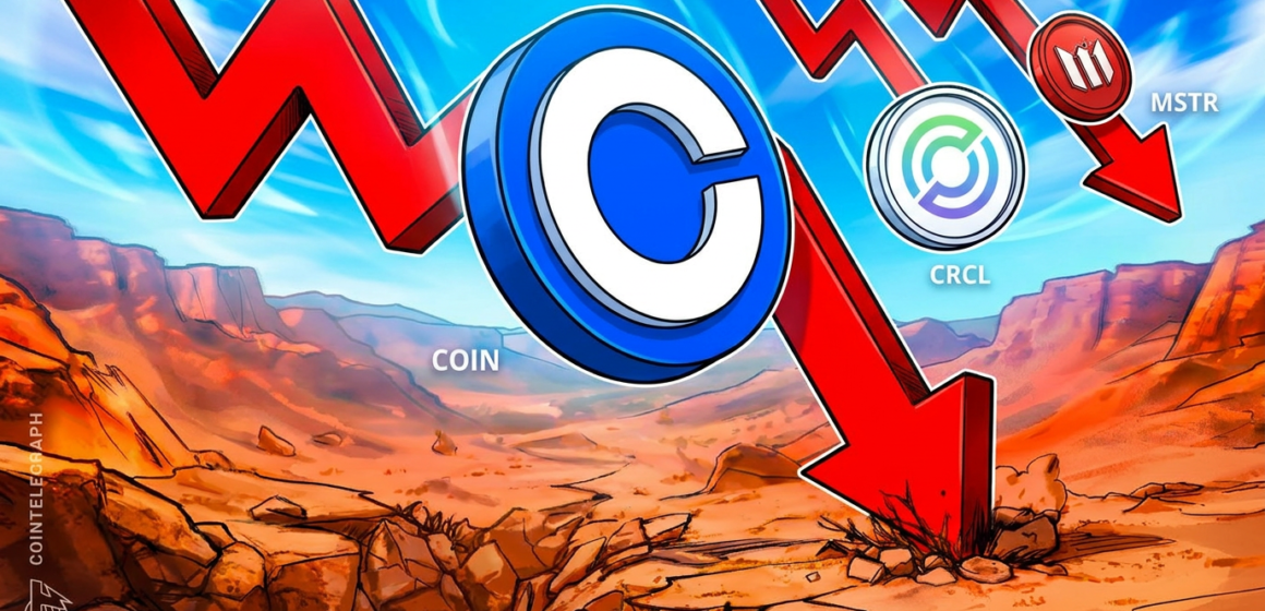 Coinbase leads crypto stock selloff following $6.3B Binance hack