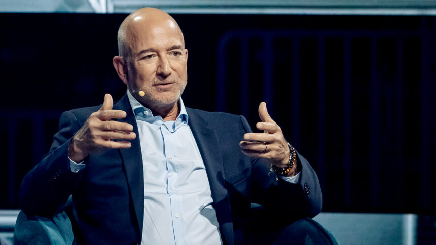 Jeff bezos talking