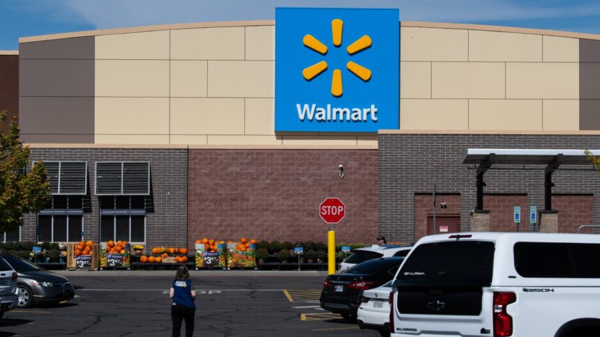 Walmart storefront